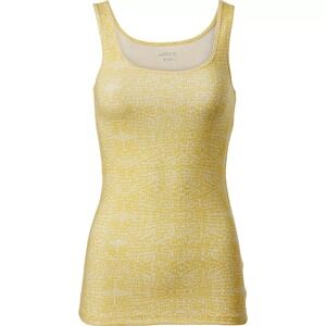 BCG Women's Lifestyle Sing Geo Dot Tank Minion Yellow Tank Top Size XS